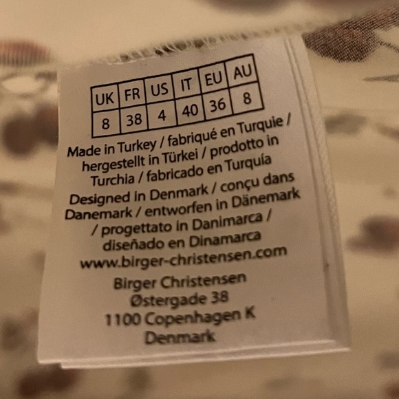 Rotate Shelly Dress Berry Stretch Satin Ruffle Flared Mini Sz 4 - Picture 11 of 12